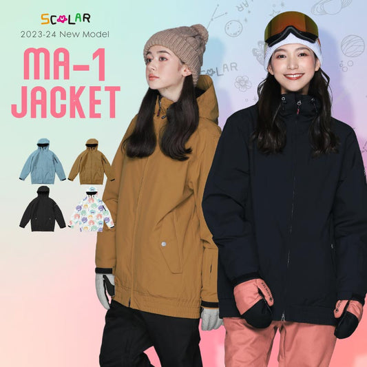 MA-1 jacket snowboard wear ladies SCOLAR SCJ-5959 
