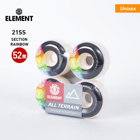 ELEMENT/エレメント メンズ＆レディース ウィール 4個セット BB027-306 スケートボード スケボー タイヤ 男性用 女性用