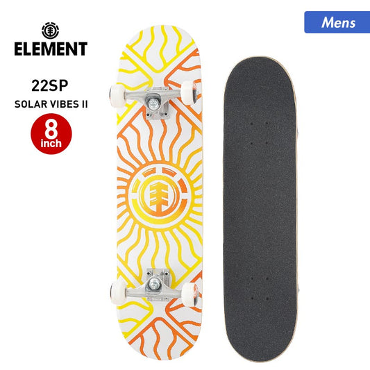 ELEMENT Men's Skateboard Complete Deck BC027-409 Complete Set Complete Skateboard 8 Inch Logo for Men 