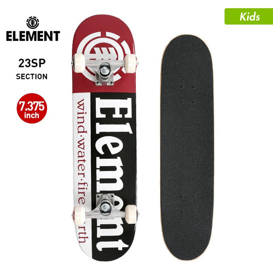 ELEMENT Kids Skateboard Complete Deck 7.375" BD027-408 Skateboard Gear Deck with Truck Wheels Complete Juniors Kids Kids Boys Girls 