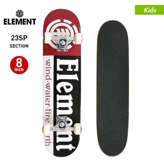 ELEMENT/エレメント スケートボード コンプリートデッキ 7.375インチ BD027-411 スケボー ギア デッキ トラック ウィール付き 完成品