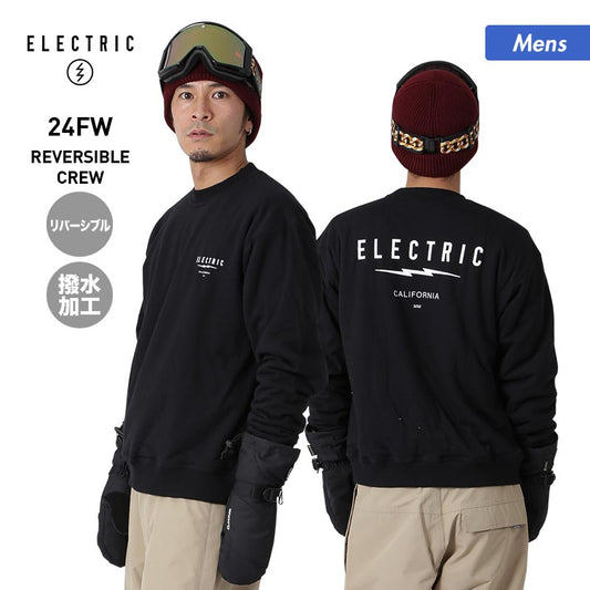 ELECTRIC/エレクトリック メンズ 撥水クルートレーナー  E24F19 撥水加工 スキー スノーボード スノボ 男性用