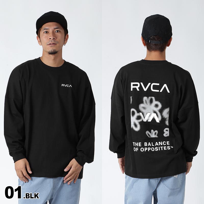 RVCA/ルーカ メンズ ロングTシャツ BD042-065 長袖 ティーシャツ ロンT