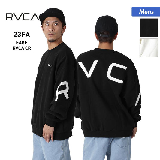 RVCA/ルーカ メンズ トレーナー BD042-150 長袖 スウェット 上 ロゴ 男性用