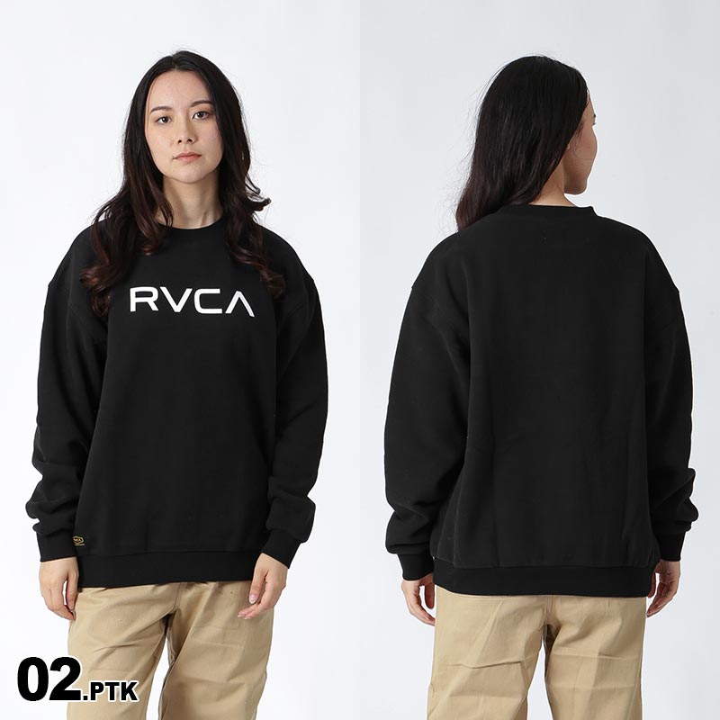 RVCA/ルーカ レディース トレーナー BD044-151 長袖 スウェット 上