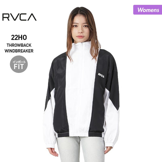 RVCA / 루카 레이디스 윈드 브레이커 BC044-764 나일론 재킷 아우터 재킷 방한 여성용 