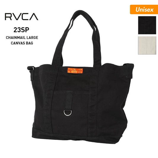 RVCA/Luka UNI tote bag BD041-959 shoulder bag cotton canvas shoulder bag bag commuting to work or school