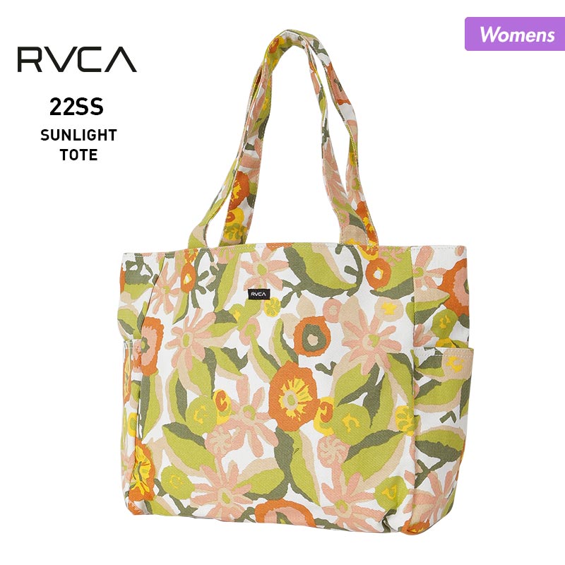 RVCA/ルーカ レディース トートバッグ BC043-954 肩掛け かばん ハンドバッグ 鞄 通勤 通学 女性用