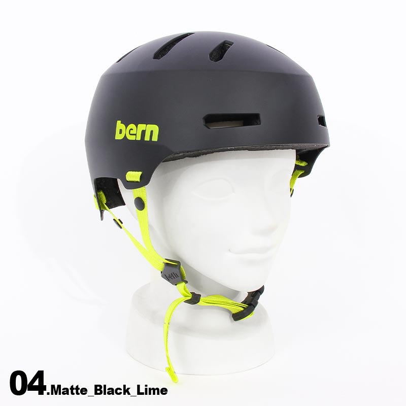 BERN/バーン メンズ＆レディース スノーヘルメット  MACON2.0 プロテクター スノーボード  頭部保護 ウインタースポーツ 男性用 女性用