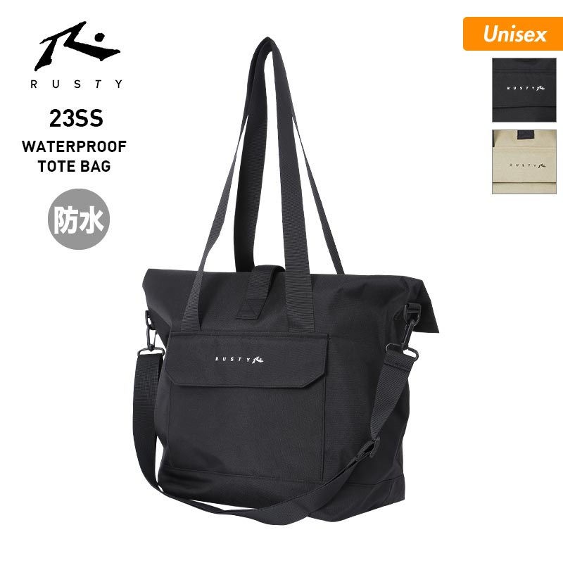 RUSTY waterproof tote bag 913923 waterproof fabric shoulder bag diagonal bag 
