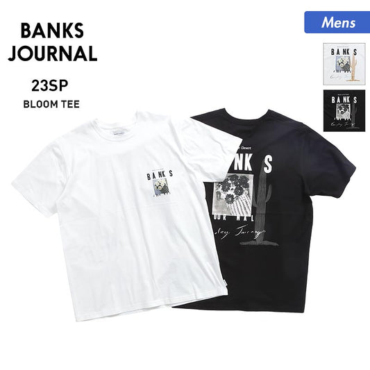 BANKSJOURNAL men's short-sleeved T-shirt ATS0839 T-shirt tops logo pattern for men [mail delivery 23SS-03] 