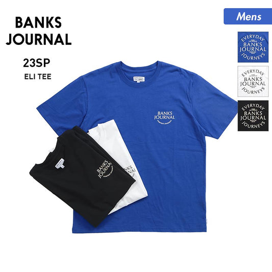 BANKSJOURNAL men's short-sleeved T-shirt ATS0835 T-shirt tops logo pattern for men [mail delivery 23SS-03] 