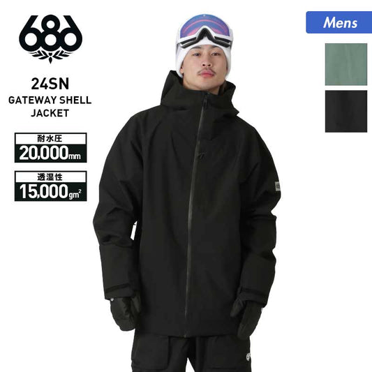 686/シックスエイトシックス メンズ スノーウェアジャケット M3WN125 スノージャケット スノボウェア スノーウェア スキーウェア 上 男性用