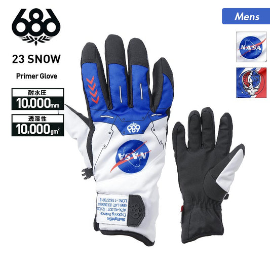 686/Six Eight Six Men's Snowboarding Gloves Five Fingers M2WGLV114_collabo 
