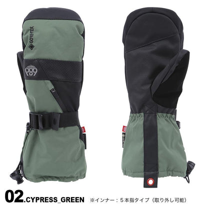 686/シックスエイトシックス メンズ GORE-TEX スノーミトングローブ  M2WGLV104 ゴアテックス スノーボード スキー ウインタースポーツ 防寒 手袋 手ぶくろ 男性用