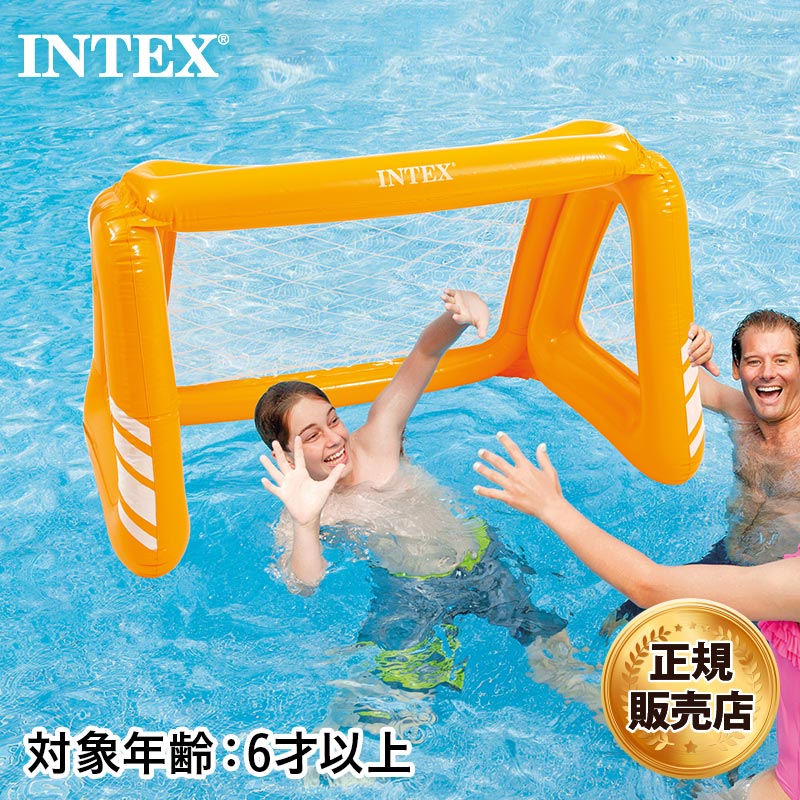 INTEX / INTEX 축구 팬 골 게임 58507 비치 볼이있는 핸드볼 플로팅 플로팅 플로트 우키와 비치 해수욕 수영장 