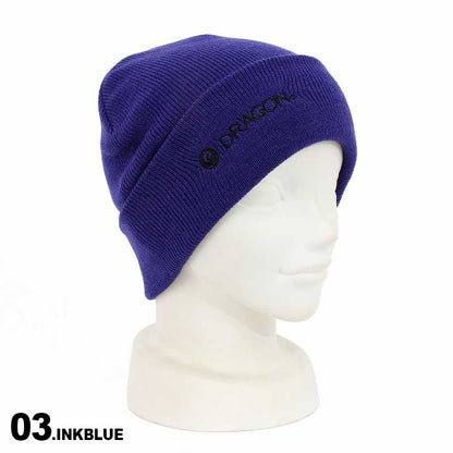 DRAGON/ドラゴン メンズ＆レディース ニット帽 UNIFORM BEANIE 帽子 毛糸 ニットキャップ ビーニー スキー スノーボード スノボ 防寒 男性用 女性用【メール便発送 23FW-06】