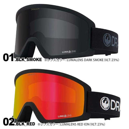 DRAGON/ドラゴン メンズ＆レディース 平面ゴーグル  DX3 Lスノーボードスキーウインタースポーツ保護スノボゴーグルUVカットメガネ対応男性用女性用
