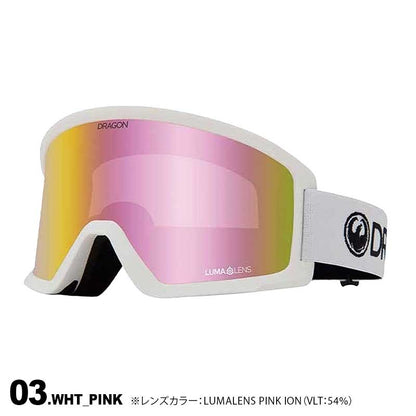 DRAGON/ドラゴン メンズ＆レディース 平面ゴーグル  DX3 Lスノーボードスキーウインタースポーツ保護スノボゴーグルUVカットメガネ対応男性用女性用